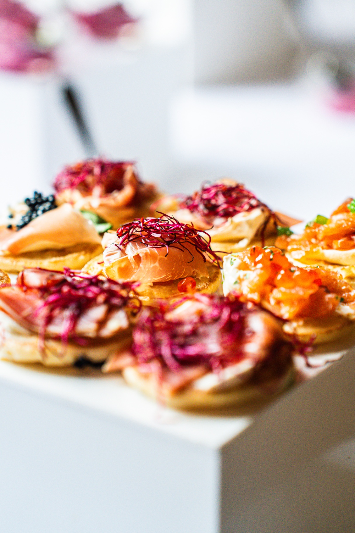 Canapé saumon