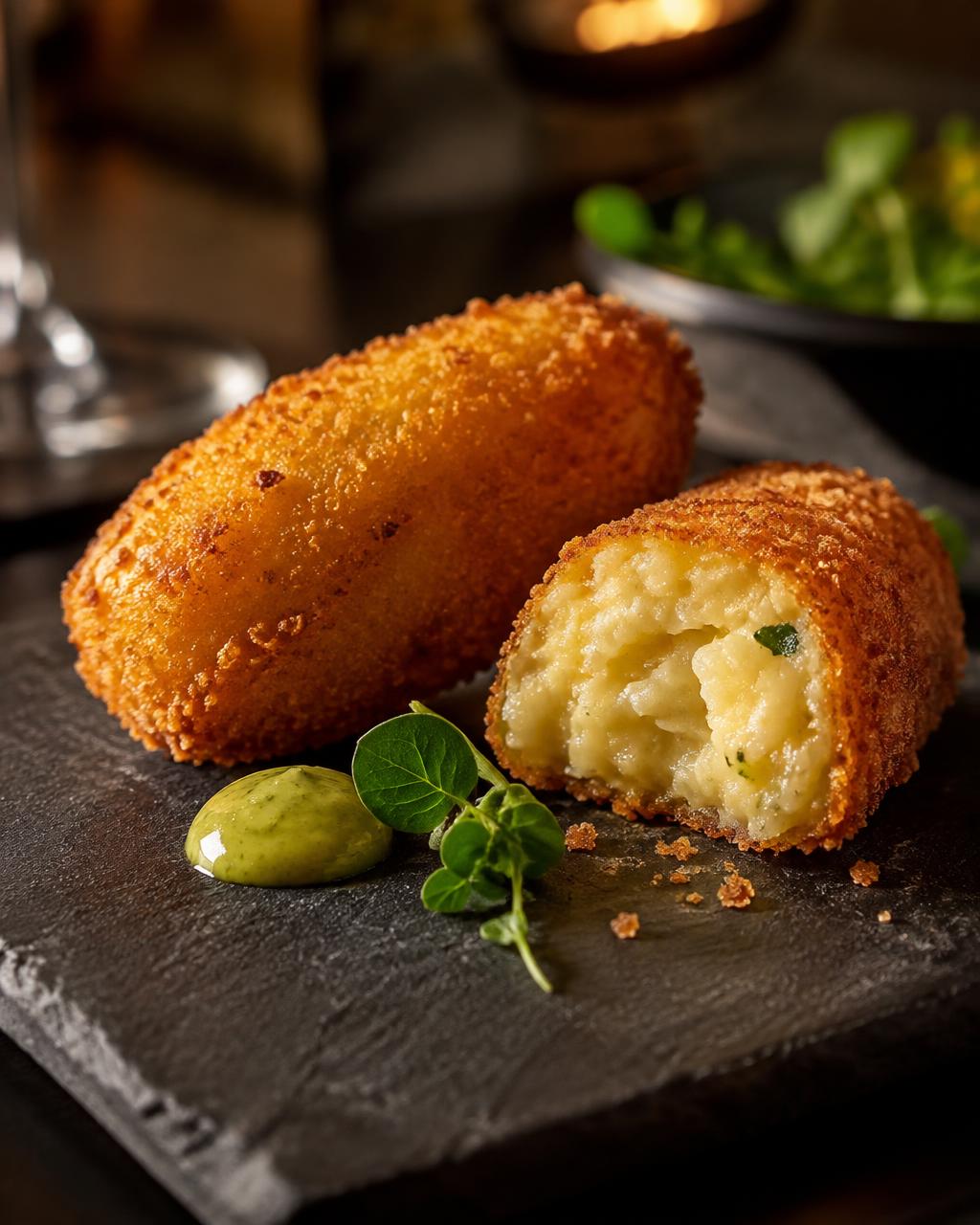 Manio'Cœur, croquette de manioc au cœur fondant